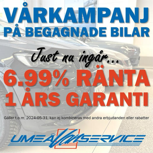 Vårkampanj på Umeå Van Service